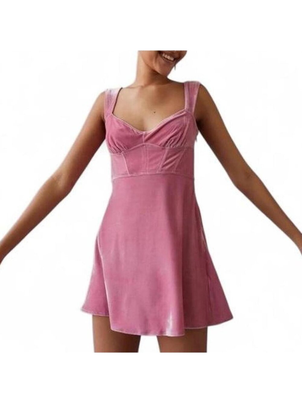 NWT Urban Outfitters Velvet Dress